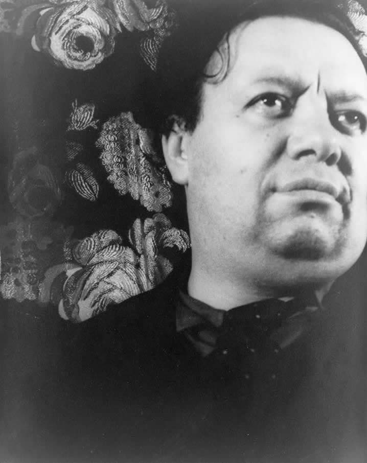 Diego Rivera in 1932. Photo: Carl Van Vechten, Library of Congress (public domain)
